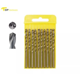 Top Hardware Jobber Drill Bits for Stainless Steel Aluminum Metal Iron Copper 4.3 mm (3/16")