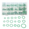 225pcs Car Air Conditioner Seal Ring Kit 18‑Compartment AC O