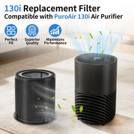 Scienraise 130i Replacement Filter Compatible with puroAir 130i Air Purifier, High-Efficiency 4-in-1 Filtration System for a Cleaner Home Environment, 1 Pack
