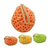 Minkissy 3pcs Sponge Body Bath Exfoliator for Gentle Cleansing Hydrophilic