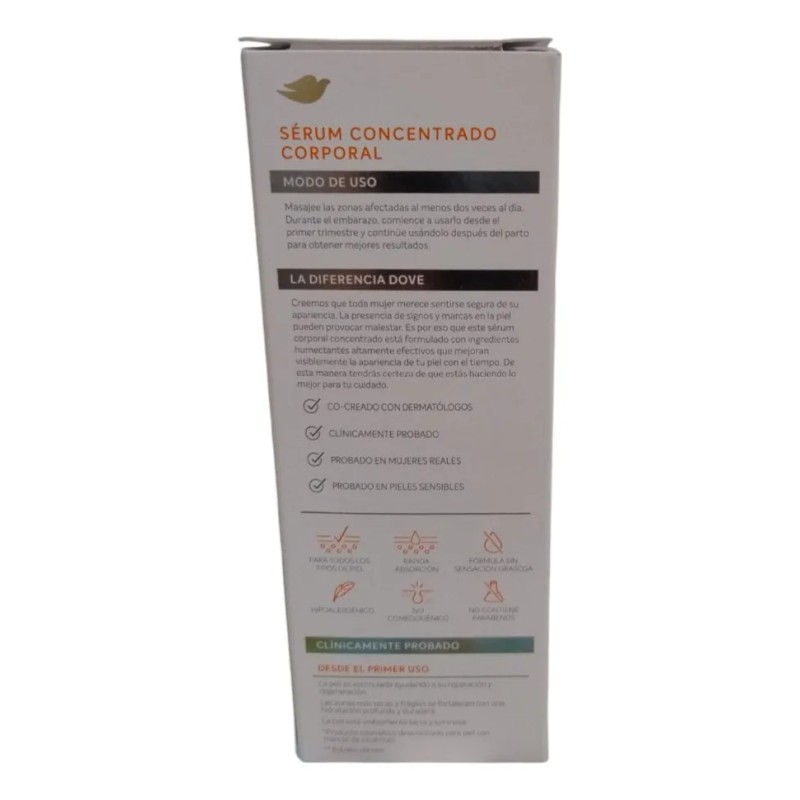 Sérum Corporal Concentrado Dove 100ml Esencia