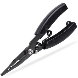 LOYELEY Fishing Pliers, Fishing Pliers, Anti-Rust, Multi-functional, Fishing Gear, Hook Remover, Line Cutter, For Outdoor Use, Freshwater Fishing, Night Fishing, Sea Fishing, Convenient to Carry