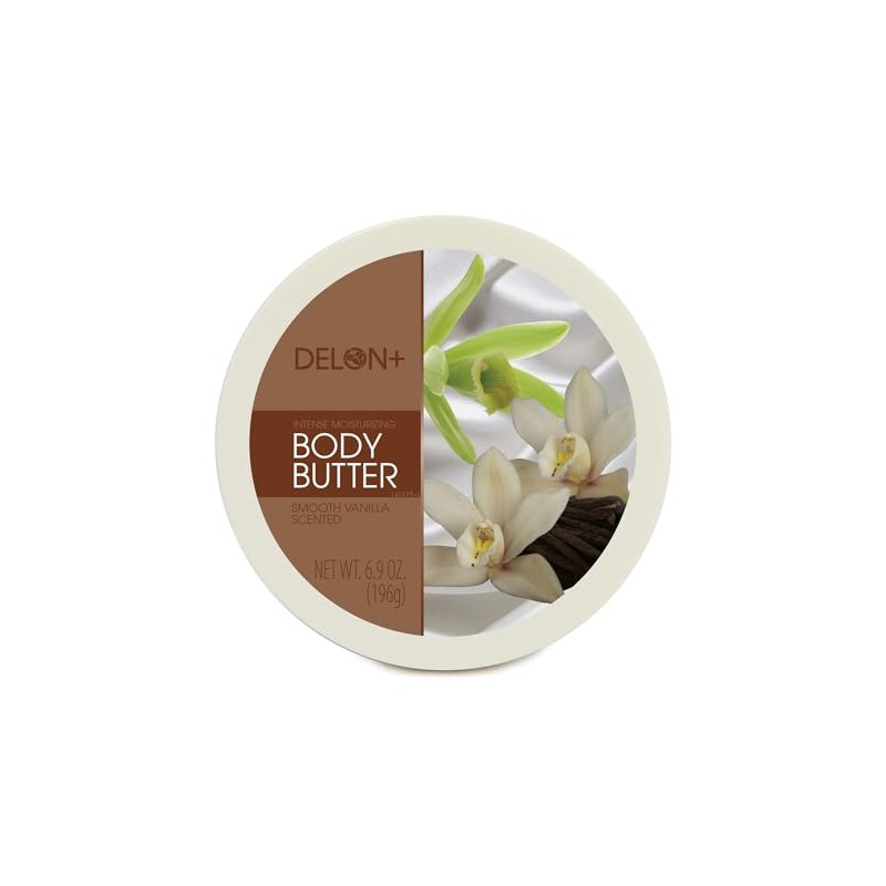 Delon Smooth Vanilla Body Butter - 2 Pack