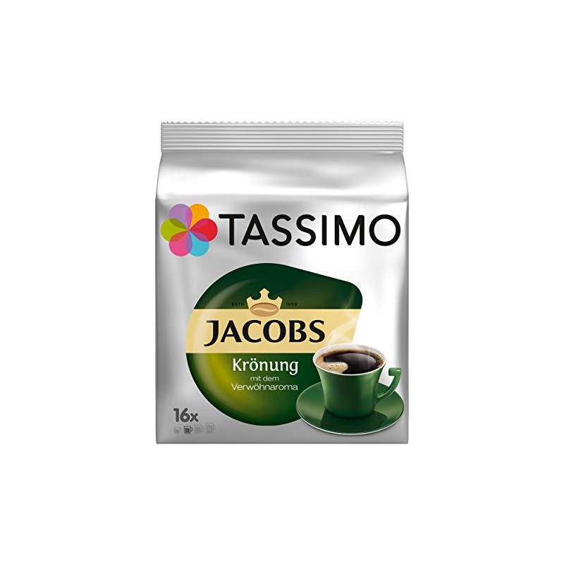 TASSIMO Jacobs Kronung Coffee Capsules Refills Pods T-Discs Pack of