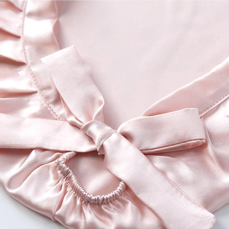 Silk Bonnet for Sleeping Curly Hair Soft Hair Bonnets with