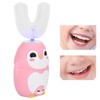 Child Automatic Toothbrush UShape Rechargeable Cartoon 3 Gears Kid Oral
