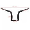HDBUBALUS 14" Rise Handlebar Drag 2" Ape Hanger Bar Fit