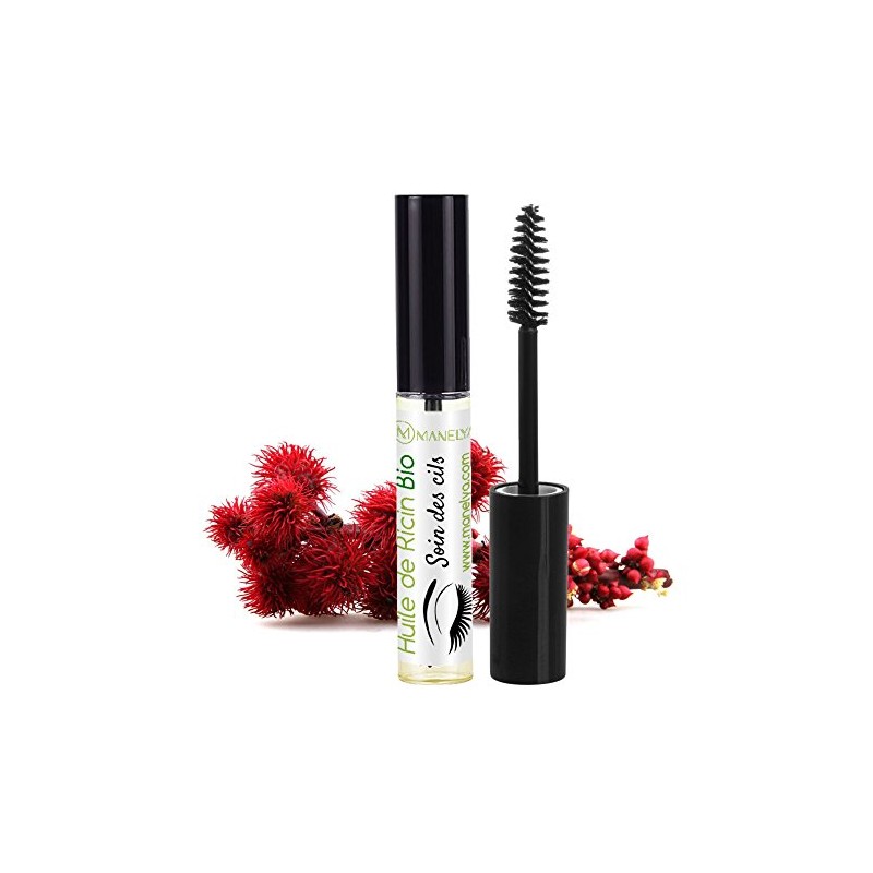 manelya Castor Oil with Eyelash Applicator 10ml