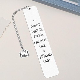 Book Lover Design Bookmark, 1 Count Creative Bookmark, Student Bookmark, Reading Gift for Women, Birthday Gift for Her, Friendship Gift for Women
