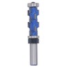 Spiral Flush Trim Router Bit 1/2x19x45mm Dual Bearing Round Shank