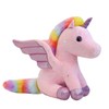 champracer Unicorn Cute Toy Shiny Multicoloured Plush Unicorn Plush Toy