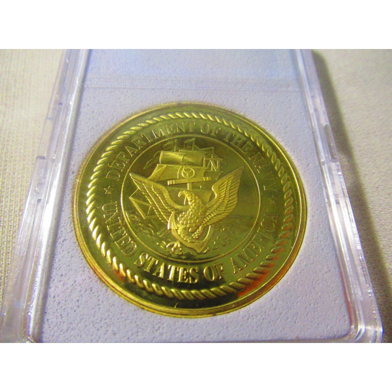 US NAVY - USS MISSISSIPPI (CGN-40) Challenge Coin