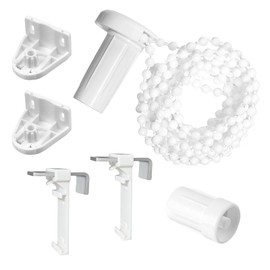 Barlone Roller Blind Holder Window, 17 mm Replacement Parts Roller Blind Klemmfix Bracket, Klemmfix Roller Blind, No Drilling Required, Roller Blind Accessories for Blinds, Double Roller Blind