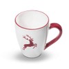 GMUNDNER KERAMIK Breakfast Cup Max Capacity: 0.3 Litres Bordeaux Red
