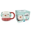 Trötsch Wintertasse Schneemann groß: Kaffeetasse Teetasse Geschenkidee Geschenk Tasse Winter