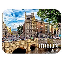 Dublin Ireland Fridge Magnet