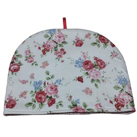 Cotton Tea Cozy Vintage Floral Printed Teapot Cover Tea Pot Décor Cozies Insulated Kettle Kitchen Dust Cover