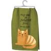 Primitives by Kathy Kitchen Towel - My Cat is Judging