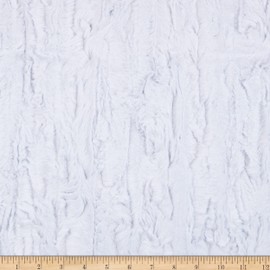 Exclusive Shannon Minky Luxe Cuddle Willow Snow