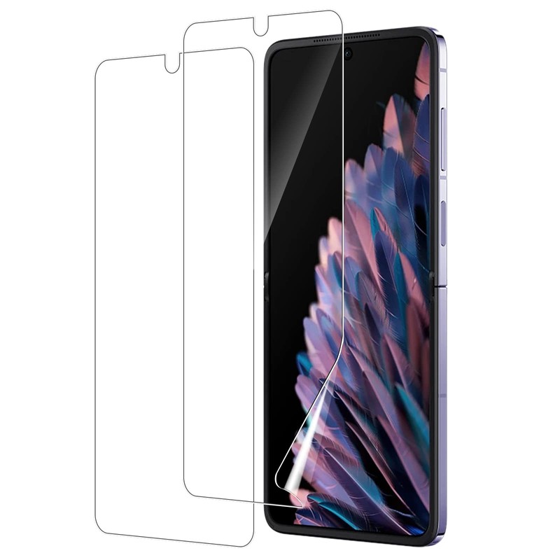 Screen Protector for Oppo Find N2 Flip, [Pack of 2+2]