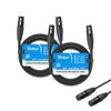 Yinker XLR Cable, 3 Pin XLR Female to Female Microphone