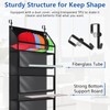 7-Layer Large Capacity Hat Organizer, Hat Rack for Door with
