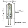 PB-Versand 3x G4 LED 1.5 Watt Dimmable Lamp Green 12