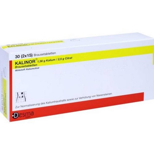Categories:Pharmacy,Urinary system,Urinary tract infections KALINOR effervescent tablets, 2×15 pcs