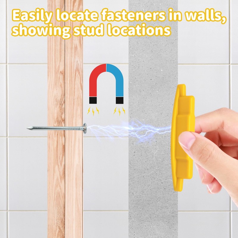 Magnetic Stud Finder, Stud Buddy Wall Scanner for Drywall and