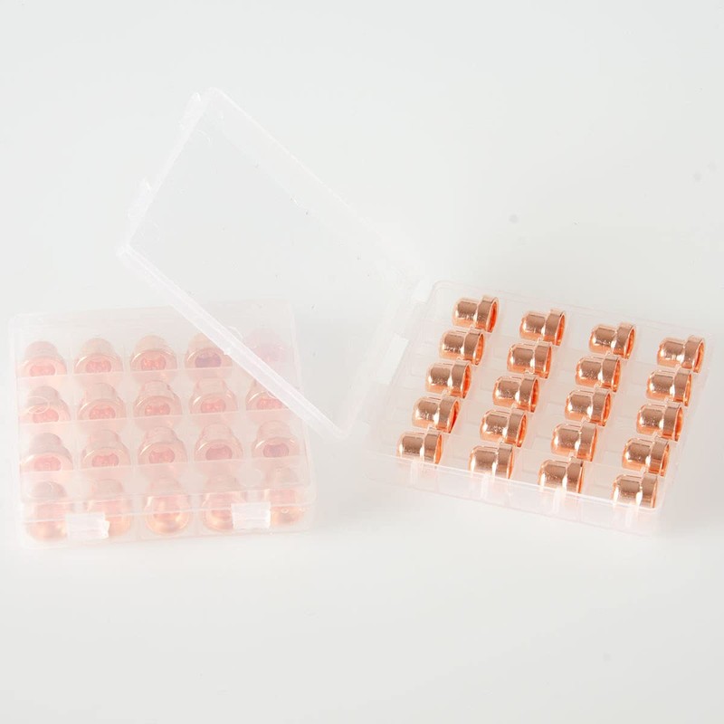 KERUE 150pcs PT-31 Air Plasma Cutting Nozzle Electrode Consumables Fit