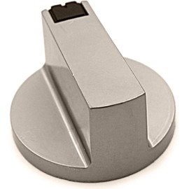 WLngtv Silver Oven Rotary Stove Control Knobs for Control Knob Adaptors Heavy Duty Metal Cooktop Control Knob Parts Accessories