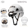 UNINOVA Safety Hard Hat with Visor - ANSI Z89.1 Approved