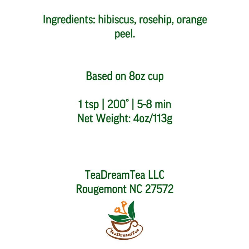 Hibiscus Orange Peel Rosehip