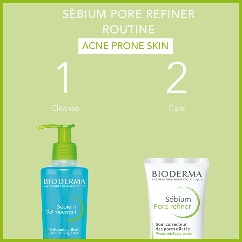 Bioderma Sébium Pore Refiner - Purifying & Hydrating Face Cream