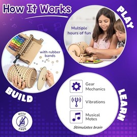 Smartivity Máquina de música DIY de juguete para niños de 8 a 14 años