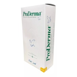 UniSeal Guantes descartables antideslizantes UniSeal ProDerma color natural talle XS de látex con polvo x 100 unidades