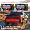 Truck Tailgate Light Bar 60" 3-Row Splicing LED Pickup Light