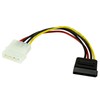 StarTech SATAPOWADAP Cable Adaptador de Alimentación MOLEX LP4 a SATA,