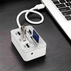 Retoo Hub USB 7 en 1, Lector de Tarjetas, Lector