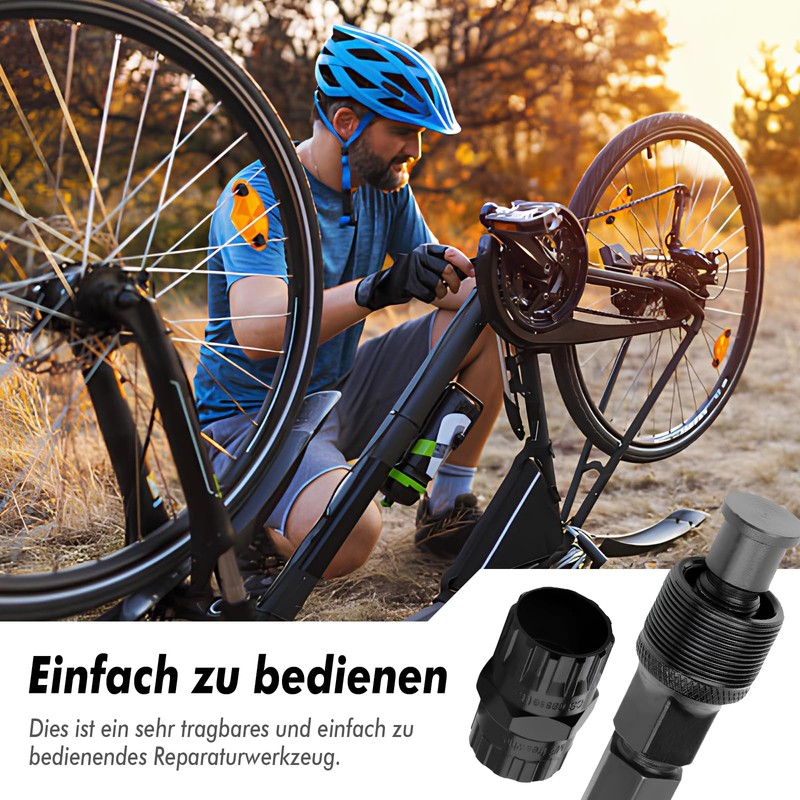 Riceel Bicycle Lock Ring Tool Set, 42 mm Bicycle Bottom