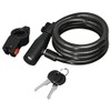 Hama Bicycle Lock (Spiral Cable) 120 cm with Two Keys