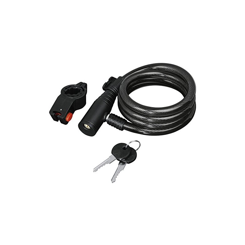 Hama Bicycle Lock (Spiral Cable) 120 cm with Two Keys