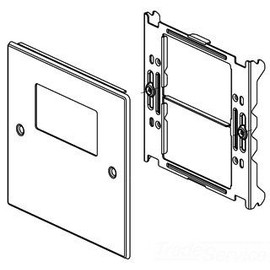 Wiremold 2-Gang Rectangle Opening-Gray