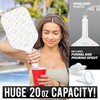 GoSports Sip N' Serve Pickleball Paddle Flask (20 oz) -