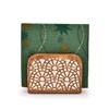 Indus Lifespace Mango Wood Napkin Holder Tabletop Free Standing Tissue