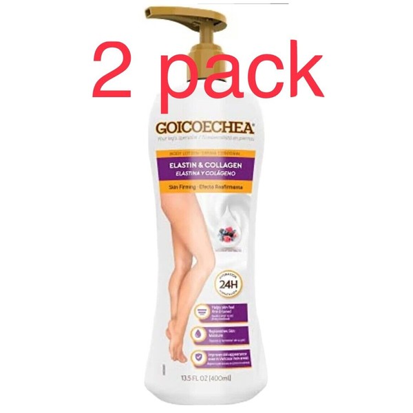 Goicoechea Elastin and Collagen Skin Firming Body Lotion  13.5 oz 2 Pack‼️