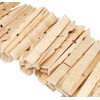 Glorex Wooden Clothes Pegs 72 mm Pack of 100, Natural,