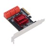 PCIe 3.0 X4 to SATA 3 Adapter Card High Speed