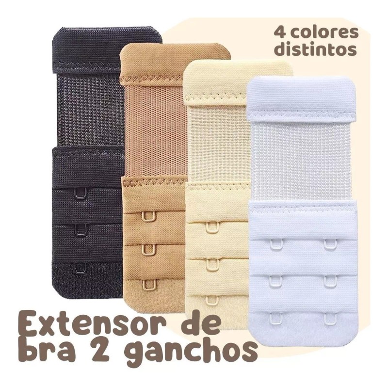 Veraly Set 12 Extensiones De Brasier Dama Bra Ganchos Ajustable