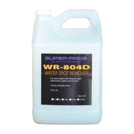 CarCarez WR-804 Stubborn Water Spot Remover Gel for Glass Paint Stainless Chrome - 1 Gallon